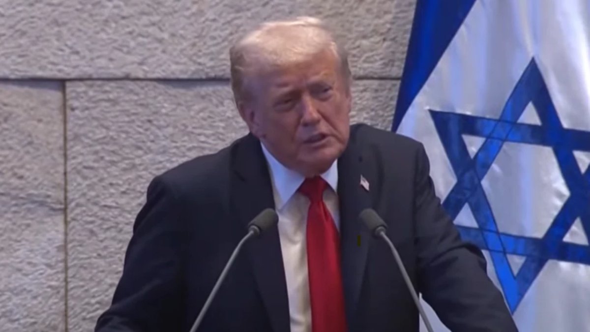 ABD Başkanı Trump, İsrail Meclisi'nde açıklamalarda bulundu