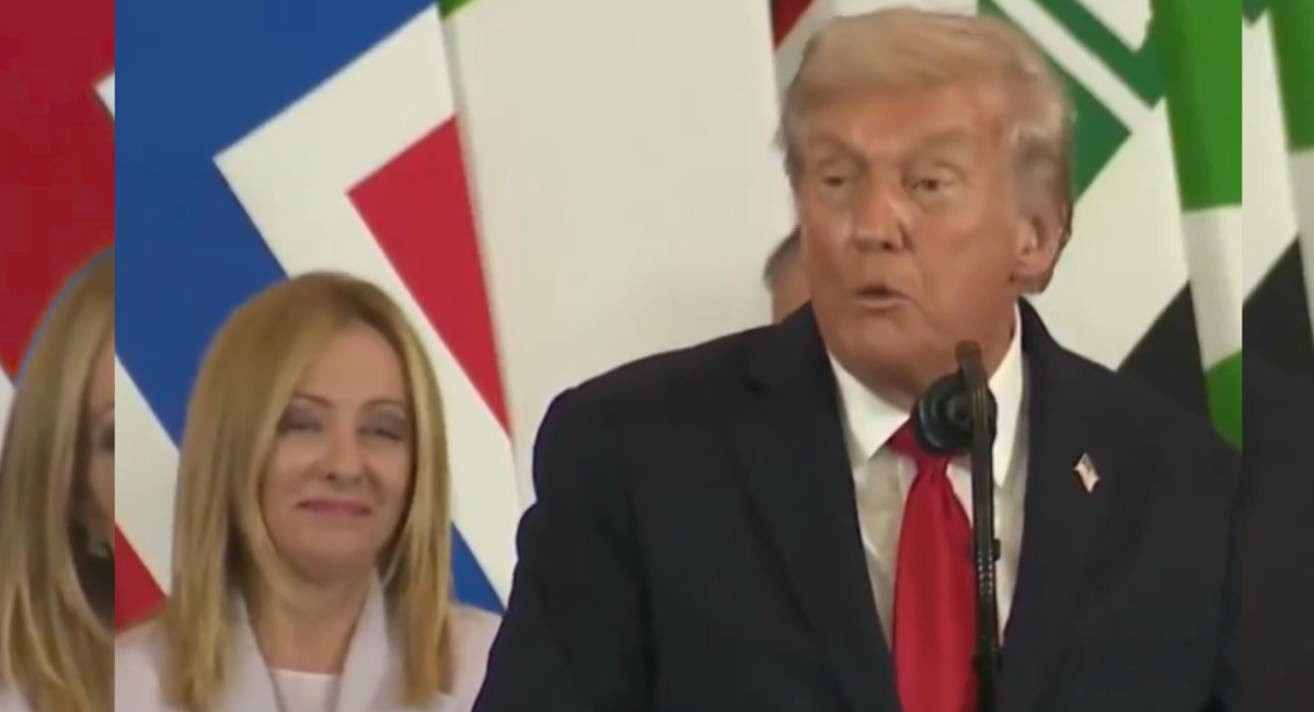 Trump'tan Barış Zirvesi'nde Meloni'ye övgü dolu sözler! Herkes ağzı açık izledi