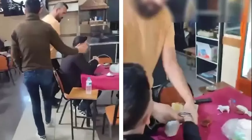 TikTok yayını sonu oldu: Sokak tabelasından yakalandı