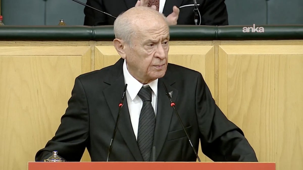 Devlet Bahçeli grup toplantısında konuştu