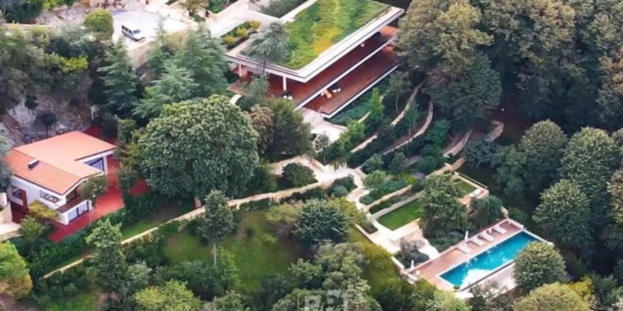 İzinsiz inşaatla gündeme gelmişti... Adnan Oktar’ın eski villasının son hali ortaya çıktı