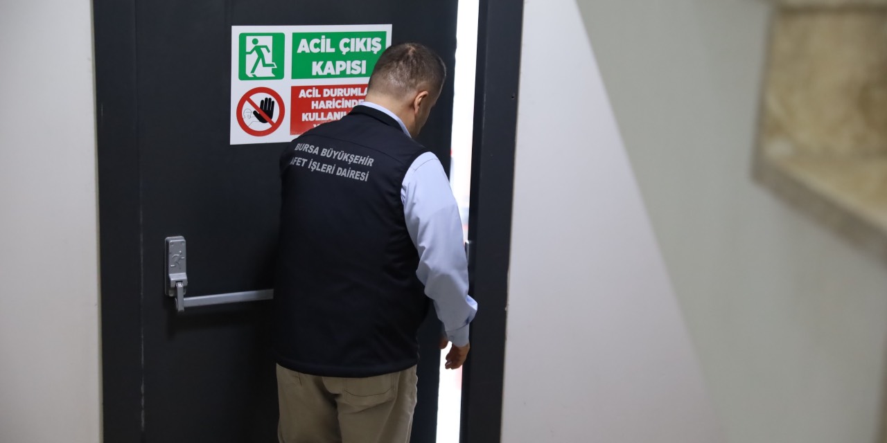 Bursa'da olası afet ve acil durumlara hazırlık amacıyla tatbikat düzenlendi