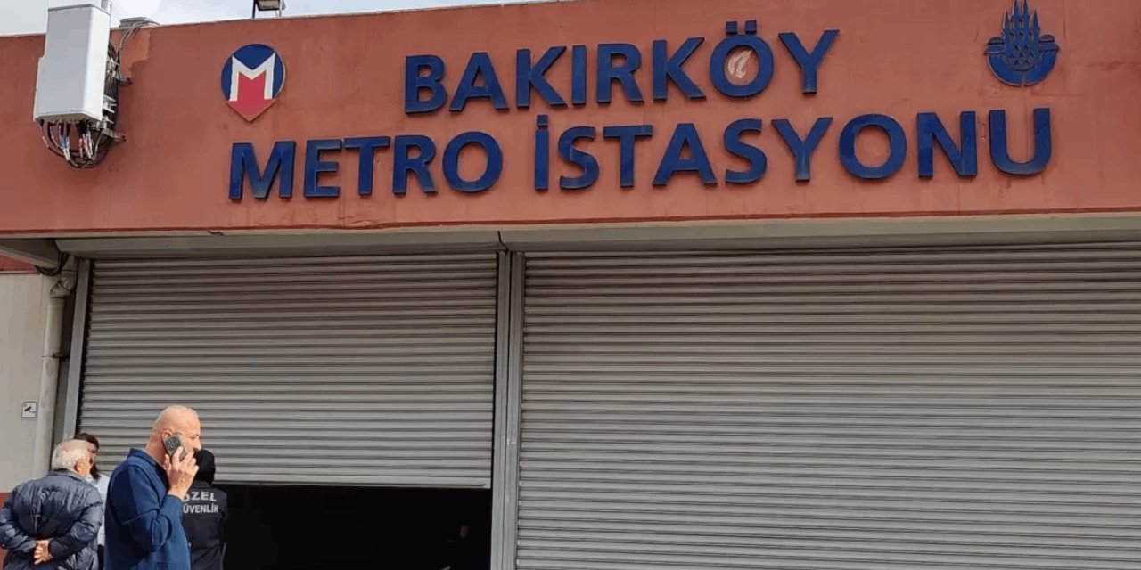 Bakırköy Metro İstasyonu'nda intihar: Seferler durduruldu