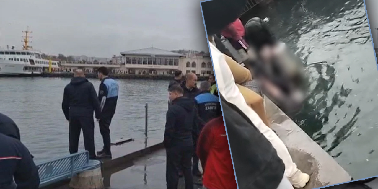 Kadıköy Rıhtım'da facia! Arkadaşını kurtarmak için atlayanlardan biri öldü, 3 yaralı