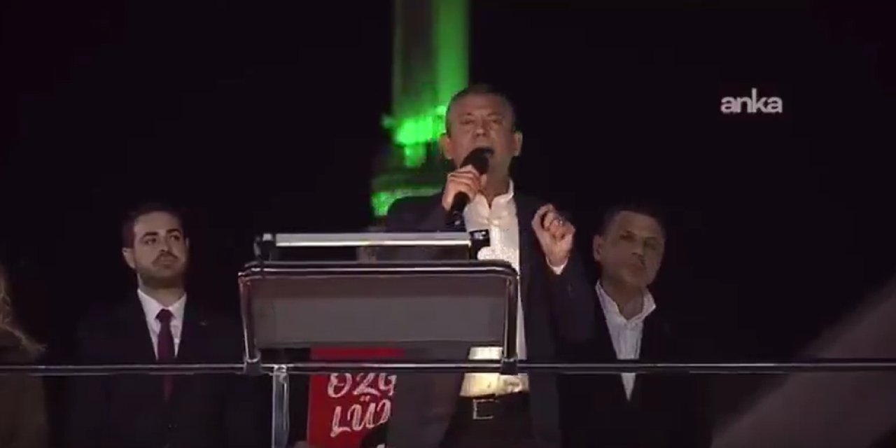 Özgür Özel Arnavtköy mitinginde art arda ifşa etti: Kanal İstanbul projesi ihanettir