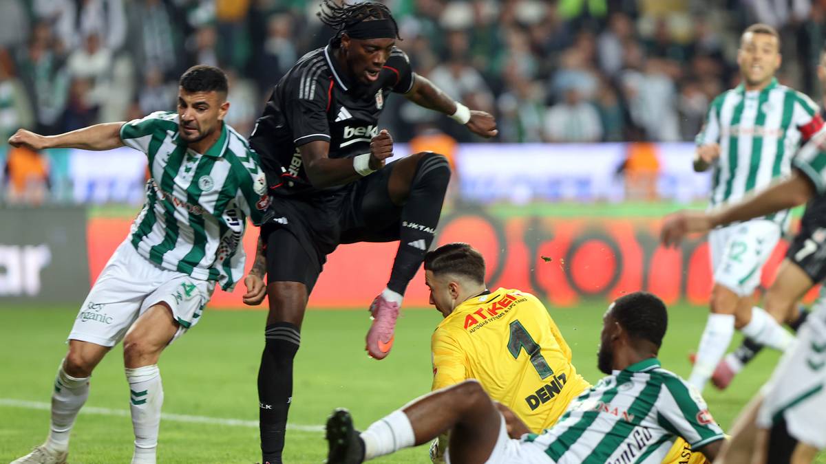 Beşiktaş Konyaspor deplasmanında 2-0 kazandı