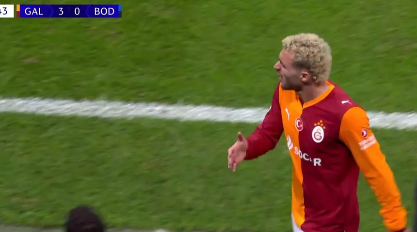 Galatasaray Bodo/Glimt maçında Barış Alper Yılmaz krizi