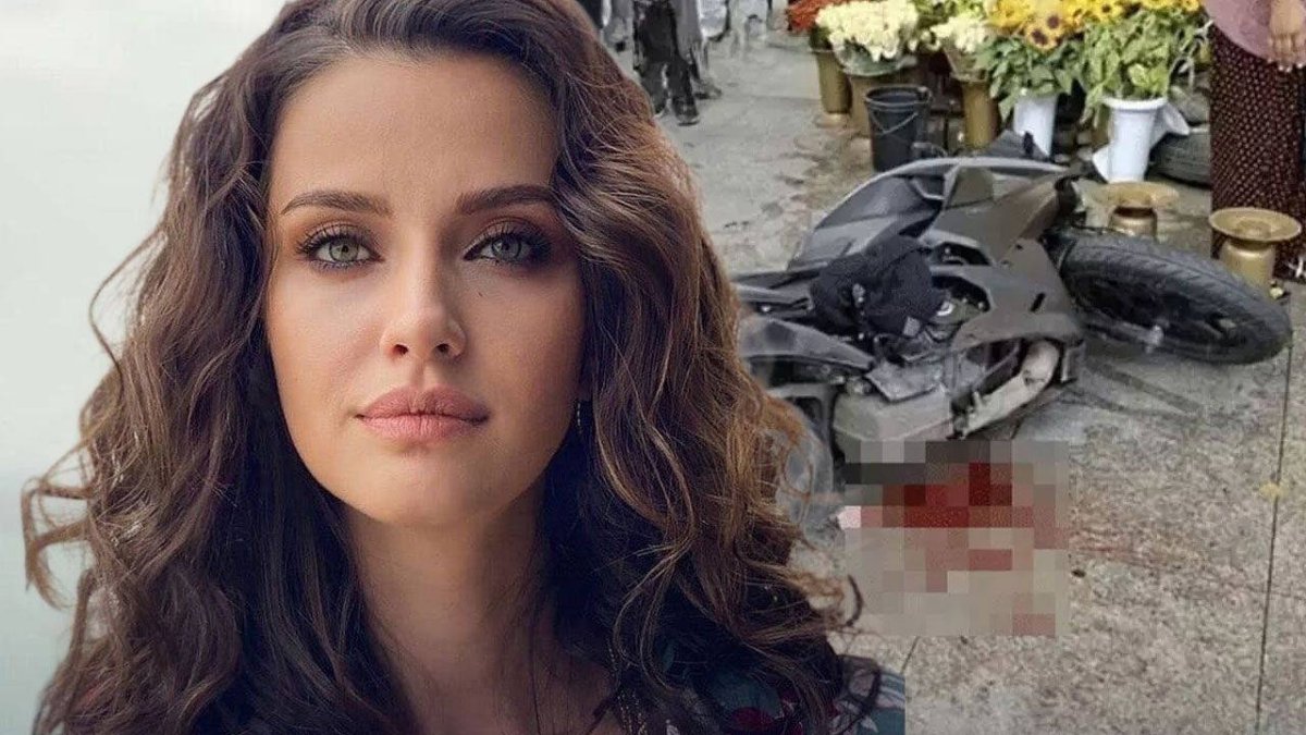 İrem Helvacıoğlu ve ailesi ölümden döndü: Kaza anı kamerada