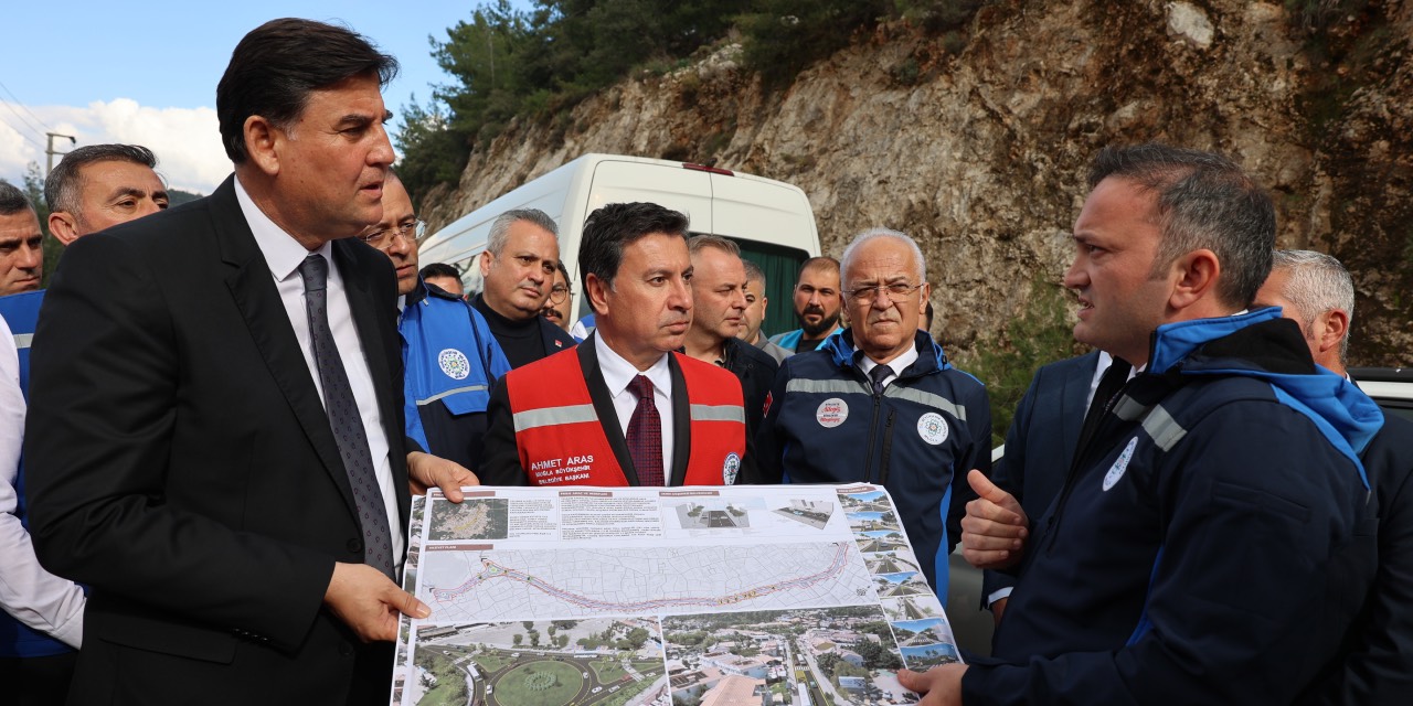 Ölüdeniz Yolu yatırımında 2'nci etap çalışmaları başladı