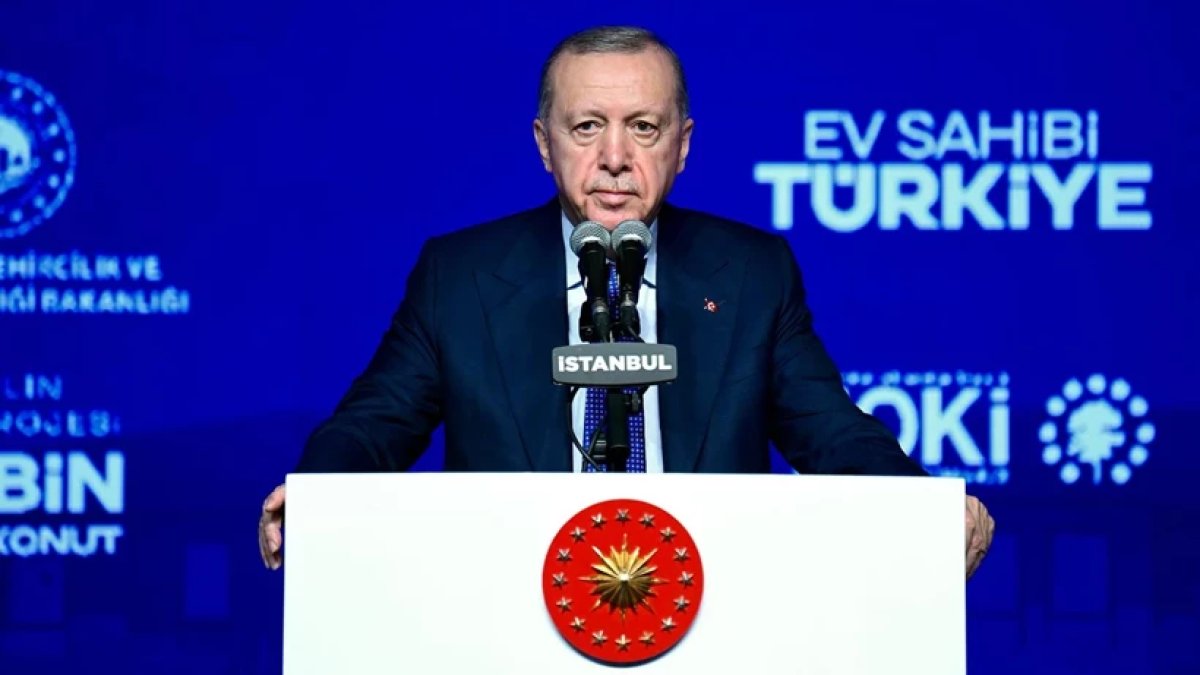 Cumhurbaşkanı Erdoğan'dan flaş açıklamalar: 500 bin sosyal konut detayı