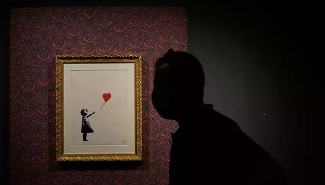 Banksy'nin kayıp eseri 'Balonlu Kız' bulundu: İki tutuklama