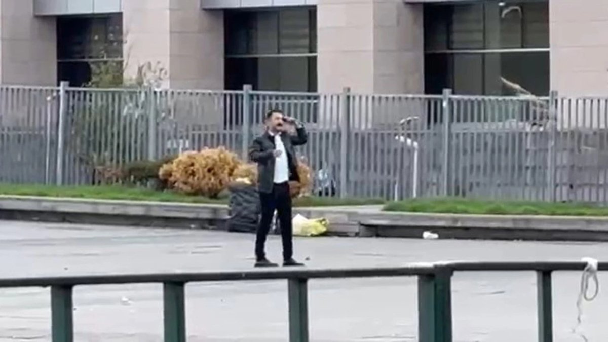 Çağlayan Adliyesi'nde intihar girişimi