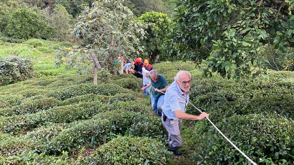 Rize’de ilkel teleferik kazası: Bir kadın yaralandı