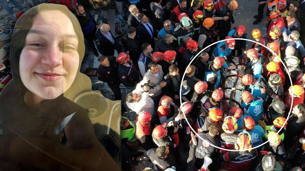 Gebze'de enkazdan kurtulan Dilara Bilir'in yardım çığlıkları ortaya çıktı