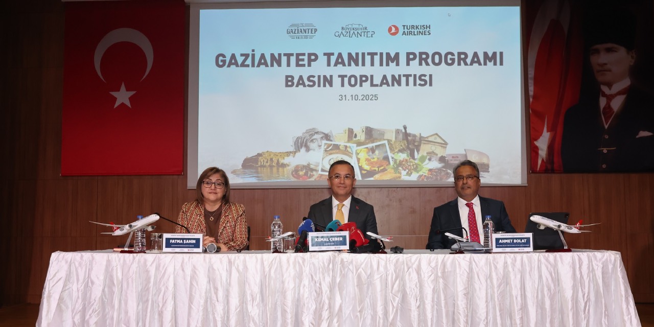 Gaziantep’in tanıtımı için THY ile iş birliği toplantısı gerçekleştirildi