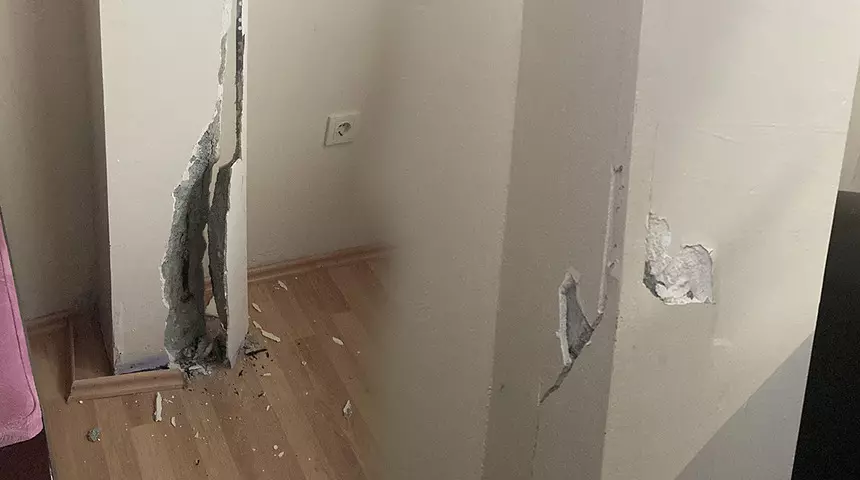 Kocaeli'de 2 bina daha tahliye edildi