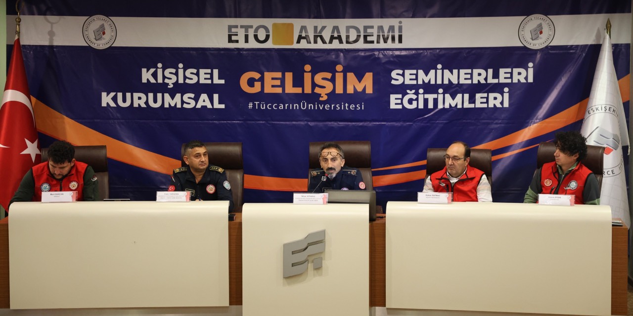 Eskişehir Belediyesi'nden yangın güvenliği eğitimi