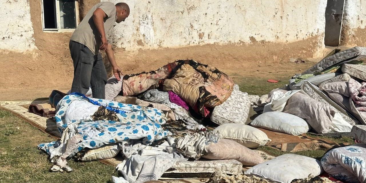 Şanlıurfa'da esrarengiz olay: Eşyalar kendi kendine alev aldı, komşularına sığındılar ama orada da yangın çıktı