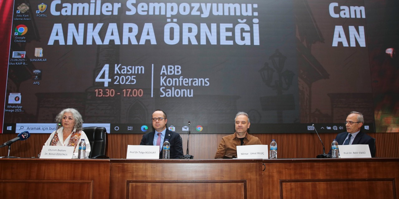 ABB’de “Ahşap Direkli Camiler: Ankara Örneği” Sempozyumu düzenlendi