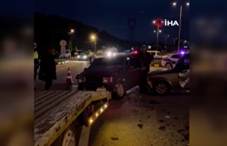 Bartın’da kavşakta feci kaza: 6 kişi yaralandı