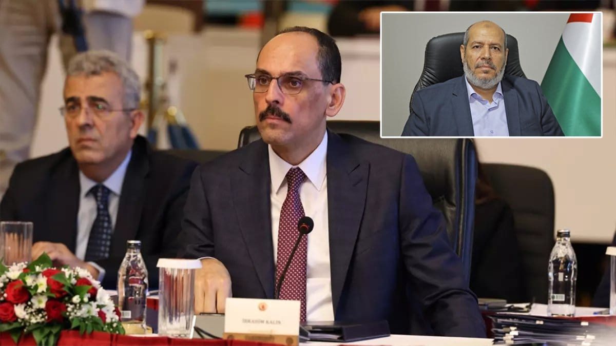 MİT Başkanı İbrahim Kalın Hamas heyetiyle bir araya geldi