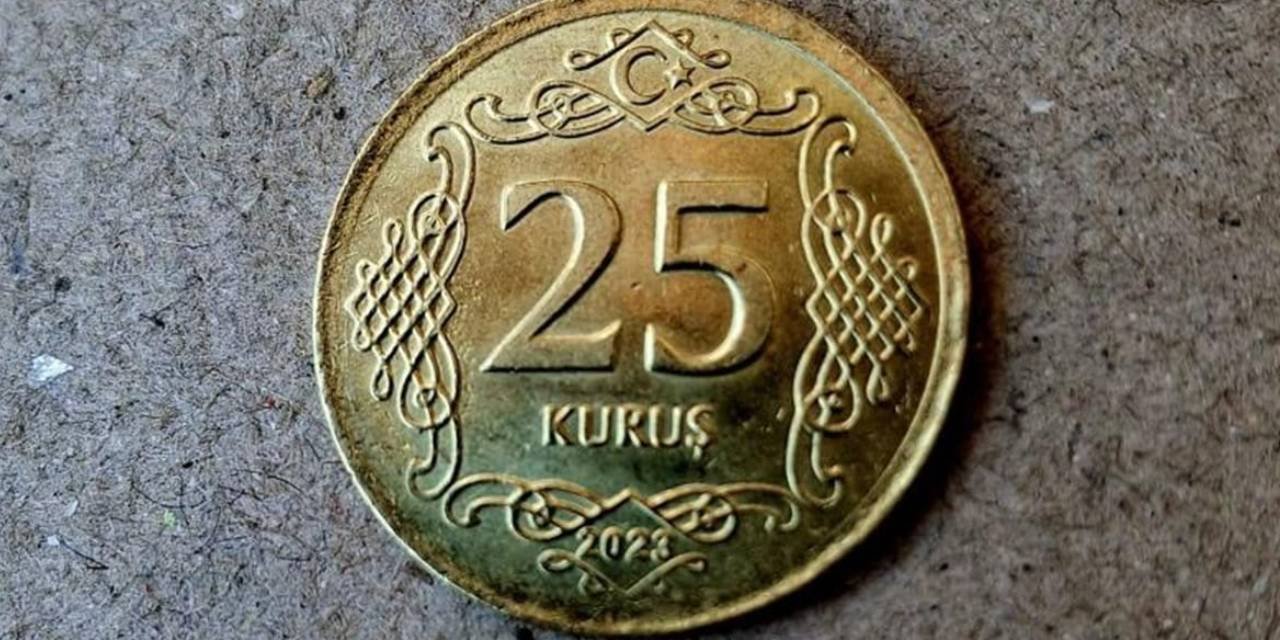 Altın renkli 25 kuruşu olanlar dikkat! Servet değerinde çıktı: Koleksiyoncular peşinde