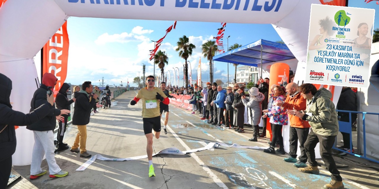Bakırköy’de “Öğretmenler Günü Koşusu” 23 Kasım’da yapılacak