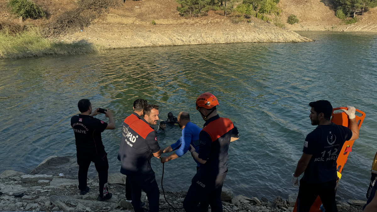 Kahramanmaraş'ta gölete giren yabancı uyruklu kişi boğuldu