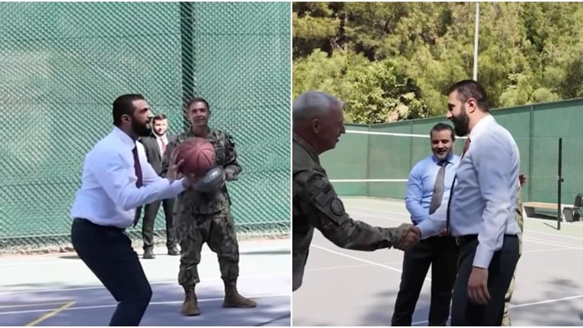 Şara’dan Washington’da basketbol şovu: Başına ödül koyan komutanlarla aynı sahada