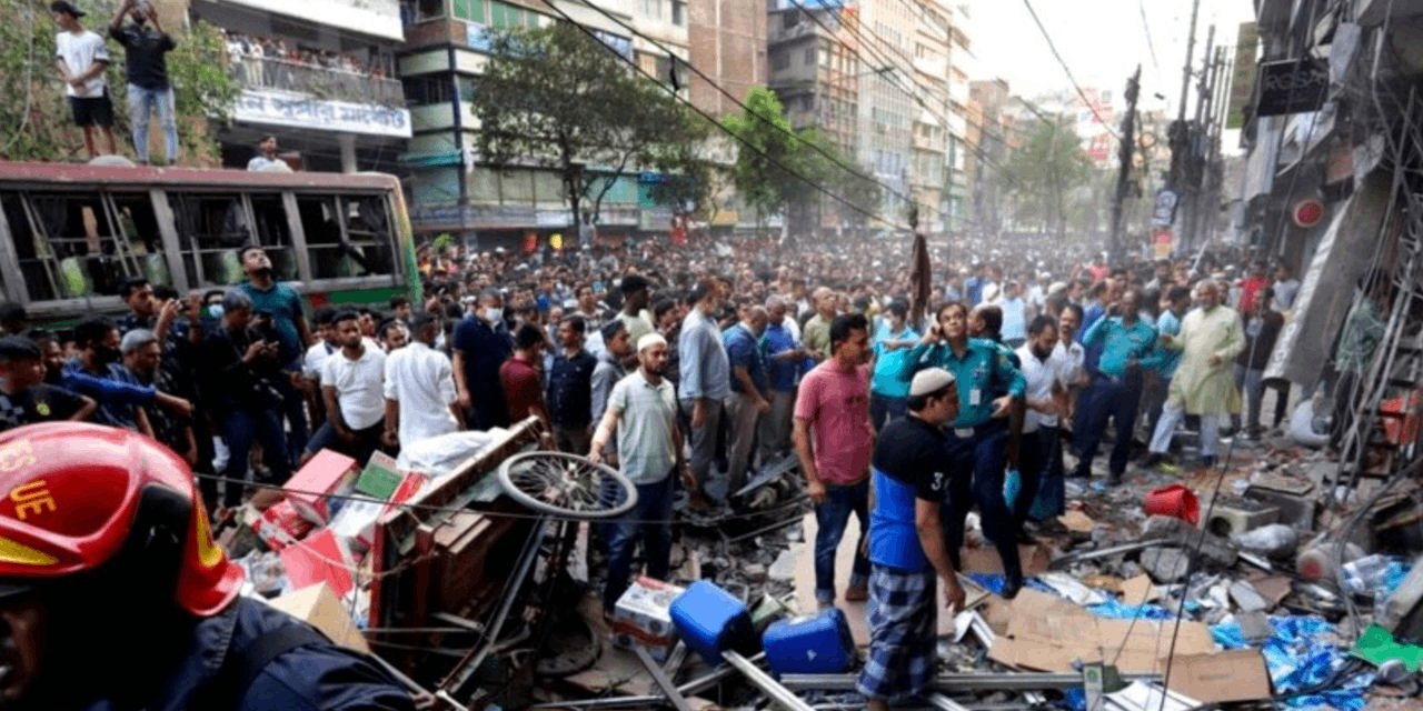 Dakka'da çok sayıda patlama meydana geldi