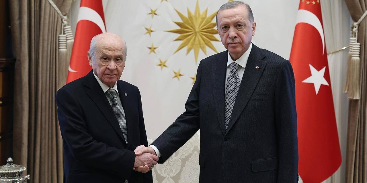Cumhurbaşkanı Erdoğan ile Bahçeli görüşecek: Saat belli oldu