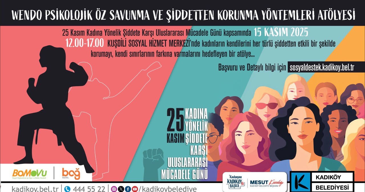 Kadıköy’de kadınlar dayanışma ve özsavunma atölyelerinde buluşuyor