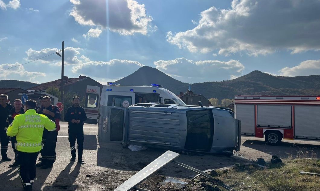 Kütahya'da feci kaza: 7 yaralı