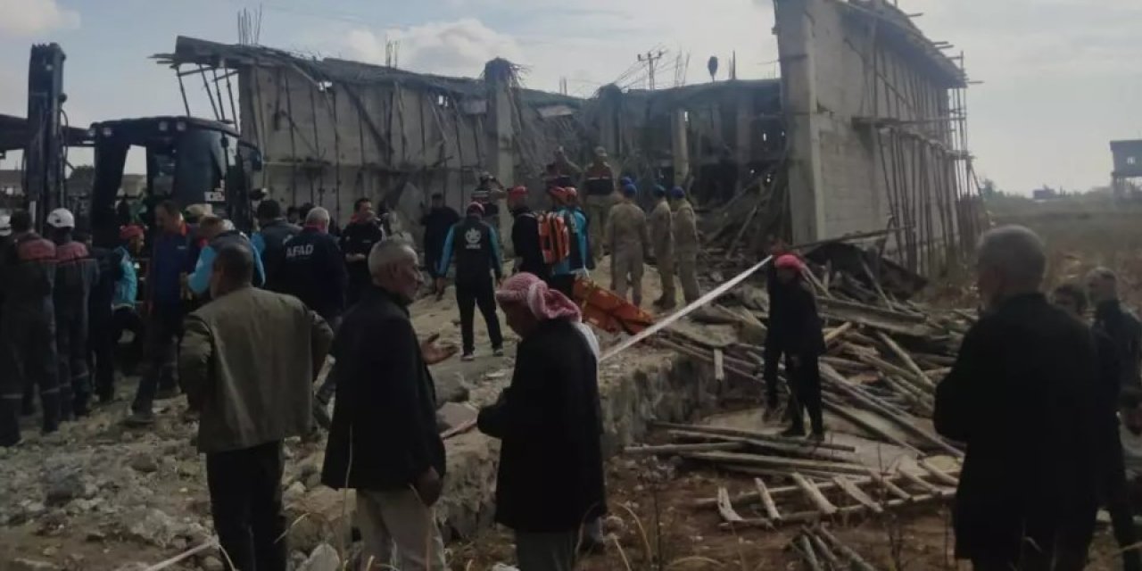 Şanlıurfa'da inşaatta çökme: 2 çocuk işçi hayatını kaybetti