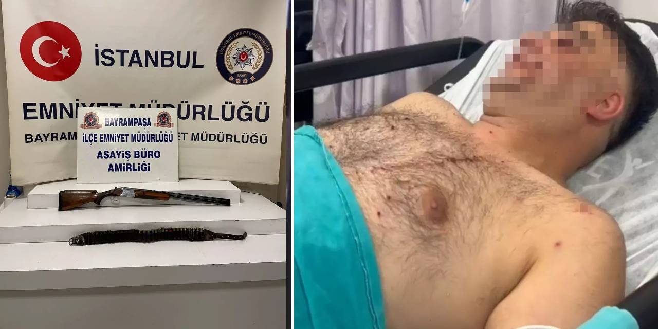Bayrampaşa'da sokakta rastgele ateş açtı: Polis memuru dahil 4 kişi vuruldu