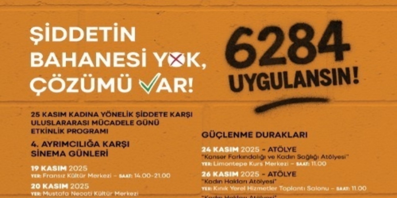 İzmir’de 25 Kasım etkinlikleri başlıyor