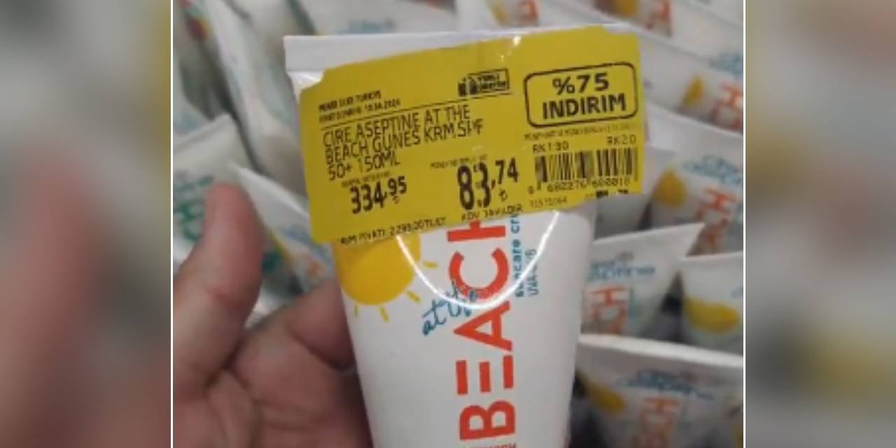Güneş kremlerinde şok fiyat! Yazın 700 TL'ye satılan ürünler 83 TL'ye düştü