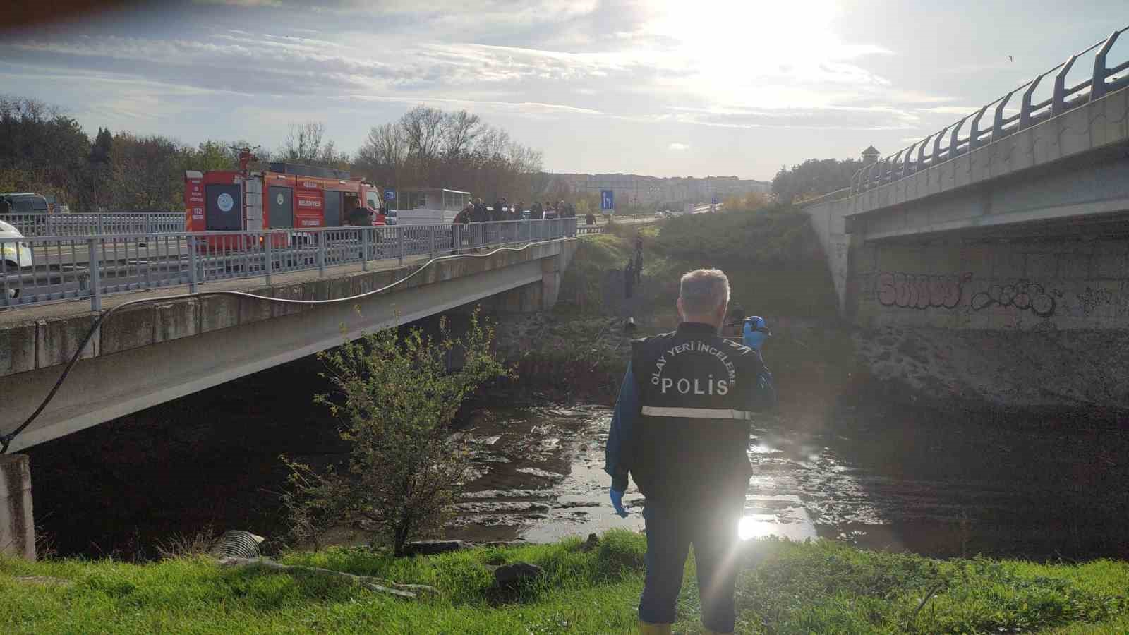Dere yatağında erkek cesedi bulundu