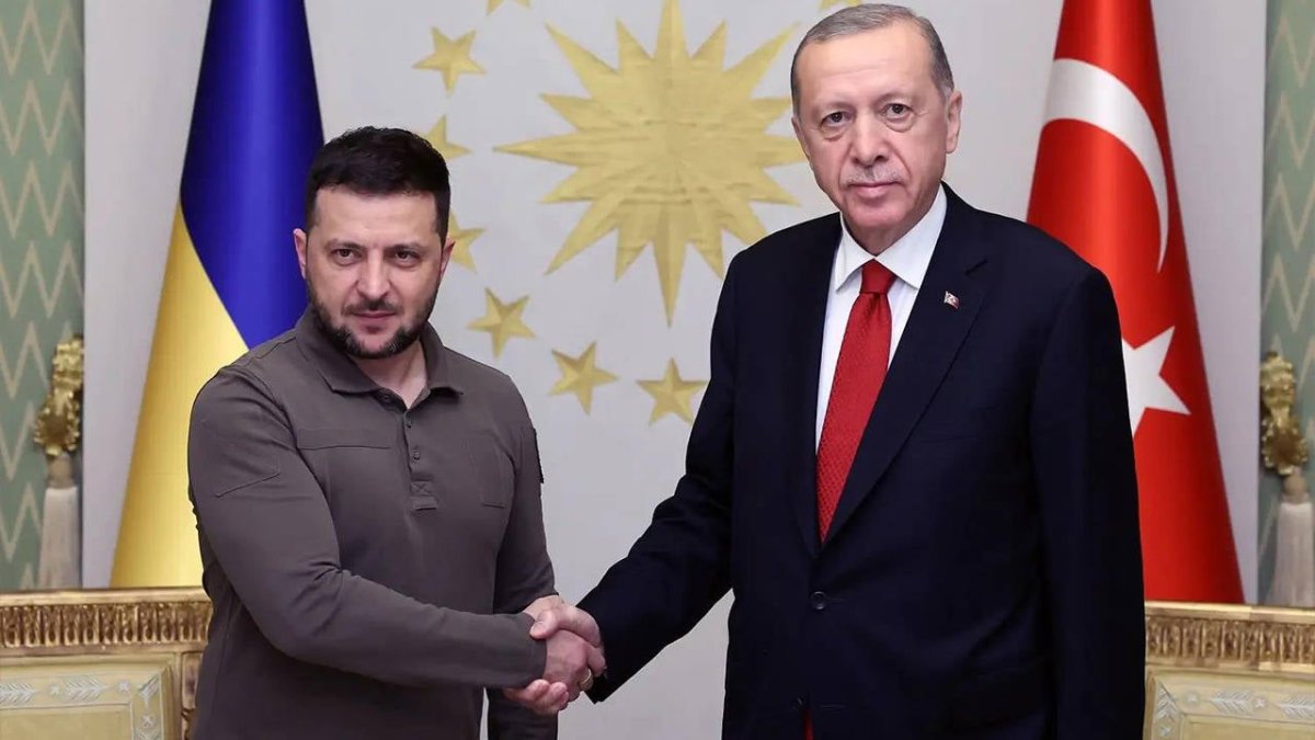Zelenskiy Türkiye'ye geldi