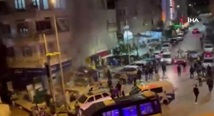 Kendilerine ait tekel bayiyi ateşe verdi