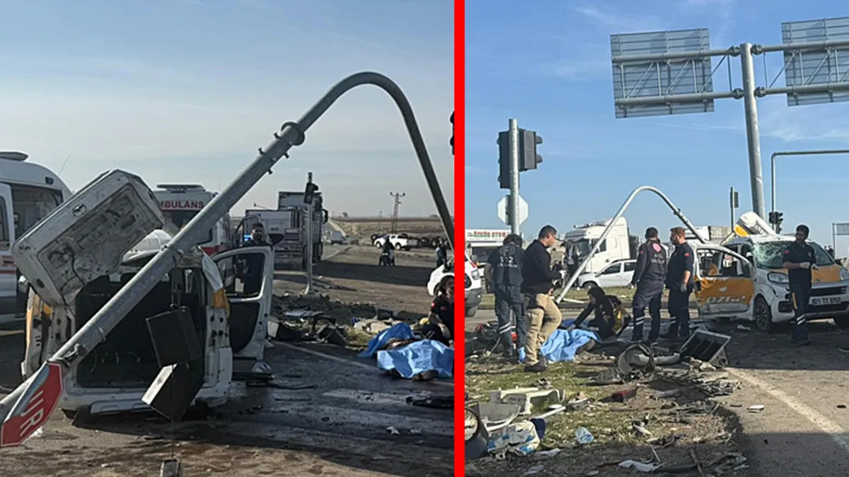 Diyarbakır'daki feci kazanın görüntüsü ortaya çıktı: 4 kişi hayatını kaybetti