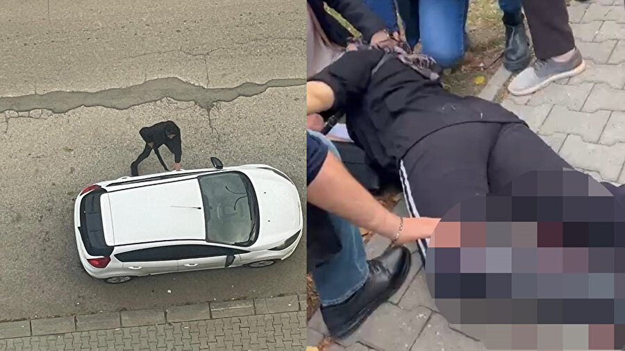 Muş'ta eski eş dehşeti! Kan donduran görüntü