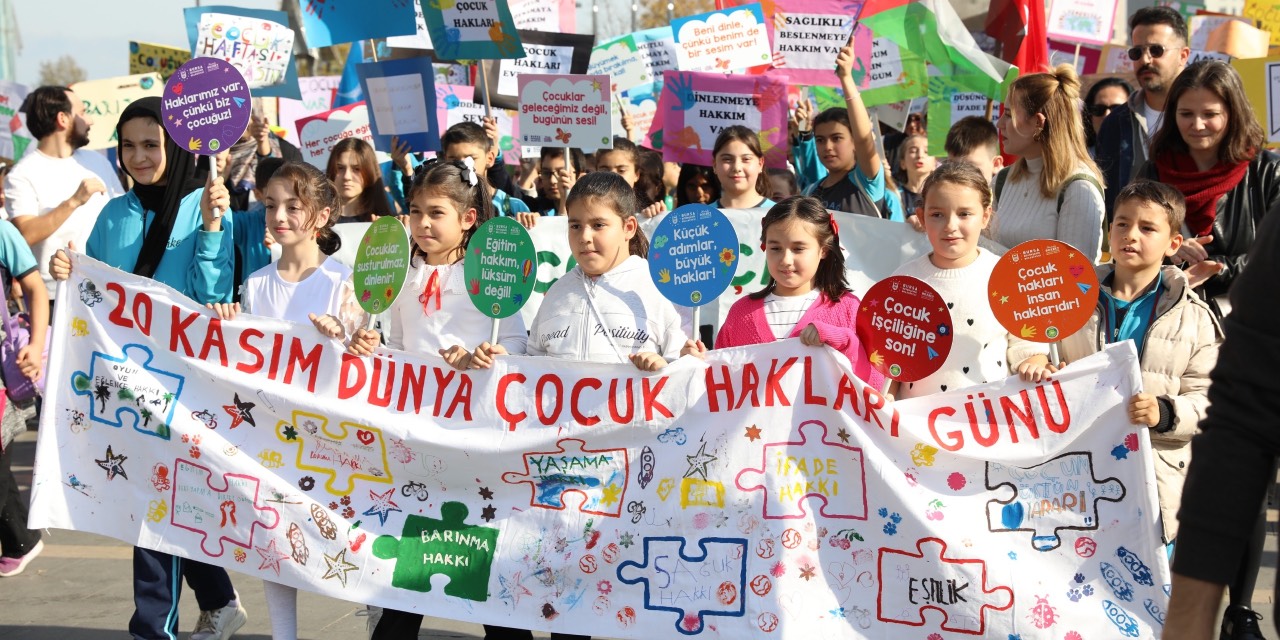 Bursa Büyükşehir’den ‘Çocuk Hakları Festivali’