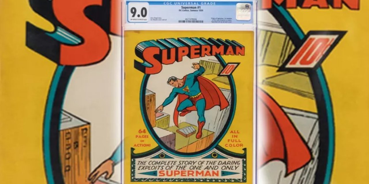 Tavan arasından milyonlar çıktı: Superman çizgi romanı rekor fiyata satıldı