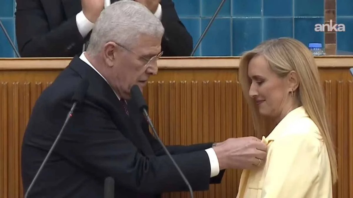 İpek Özkal, İYİ Parti’ye katıldı