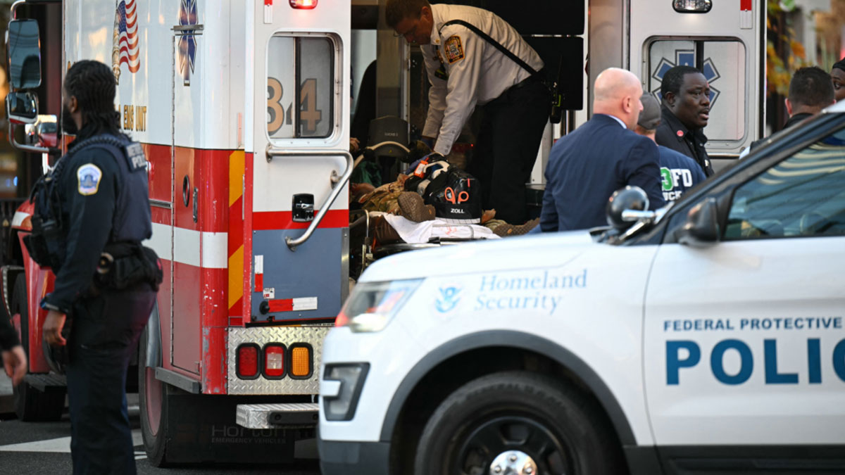 Beyaz Saray yakınlarında silahlı saldırı: 2 muhafız vuruldu