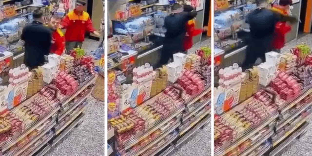 Gece vardiyasında kabus: Müşteri çalışanı darp edip peşine düştü