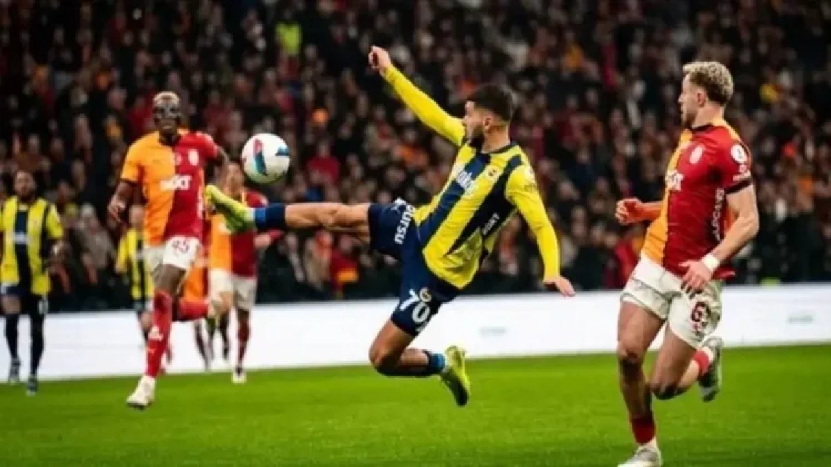 Fenerbahçe-Galatasaray derbi heyecanı başlıyor
