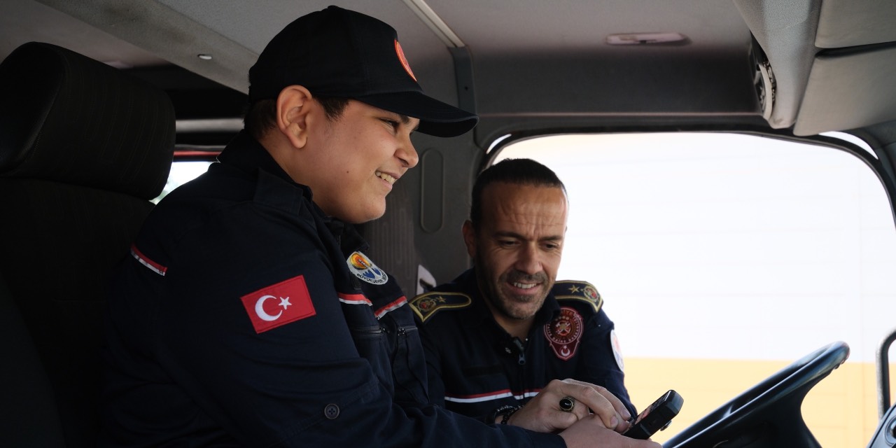Adana İtfaiyesi, Ahmet’in hayalini gerçekleştirdi