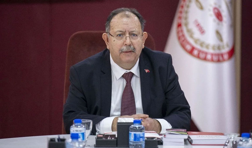 YSK Başkanı Yener'den 'Van' açıklaması